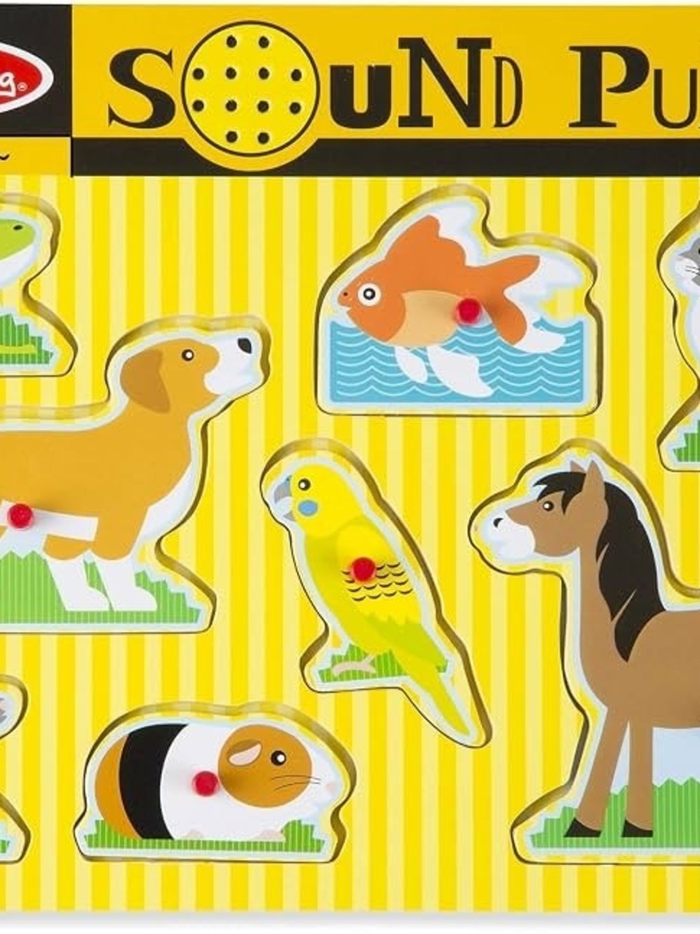 Melissa & Doug Wooden Sound Puzzle